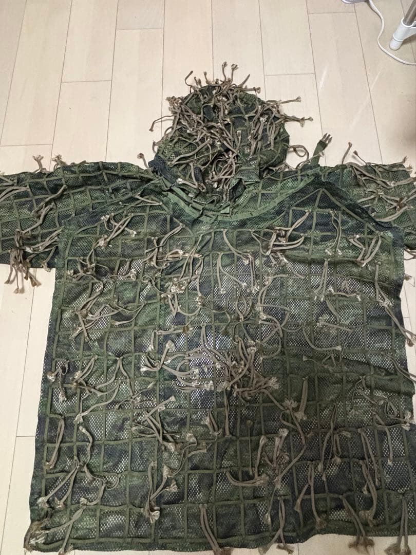 ギリースーツ　迷彩パンツ・フード付きシャツセット　アグレッサーグループ