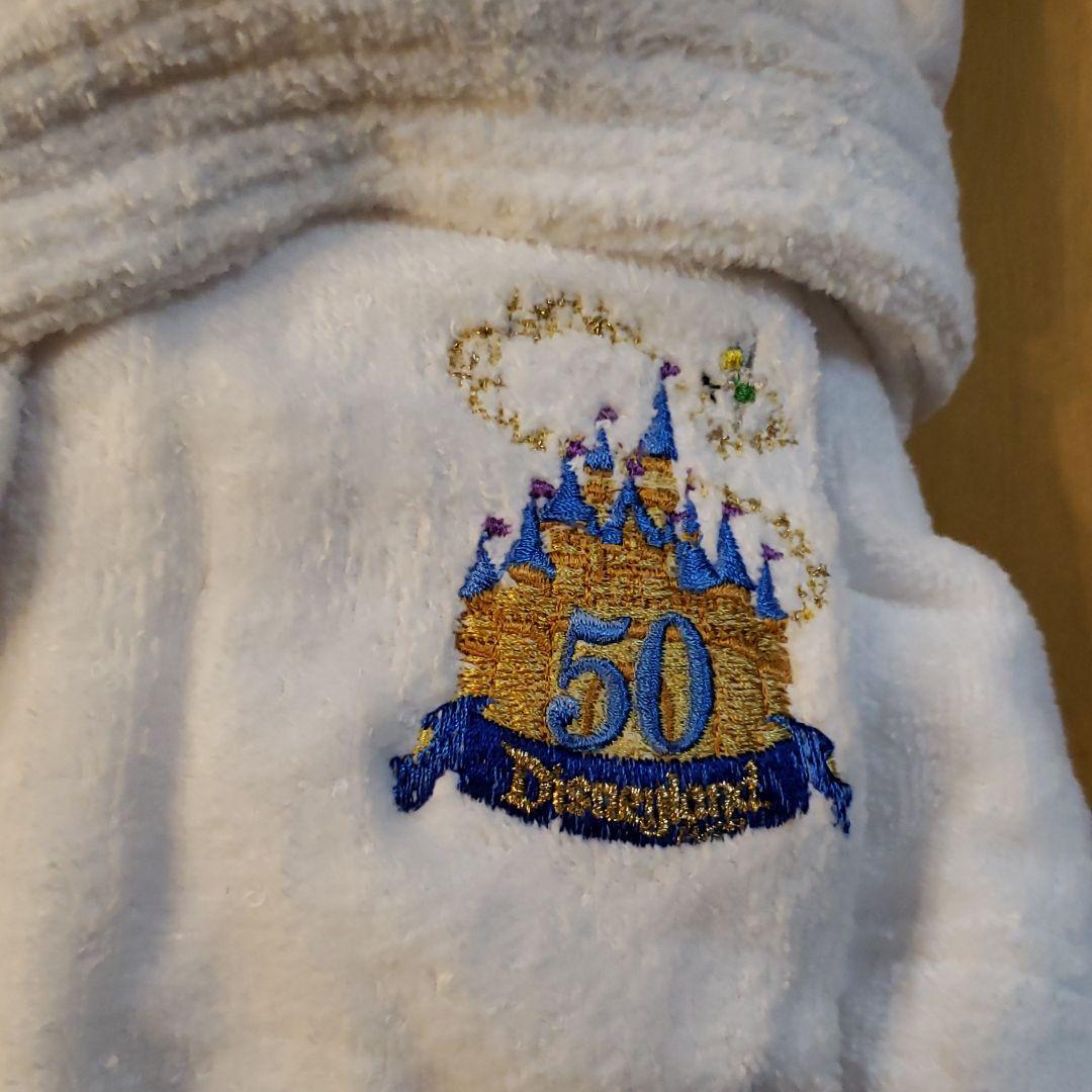 カリフォルニアディズニーランド 50周年 バスローブ 2枚セット