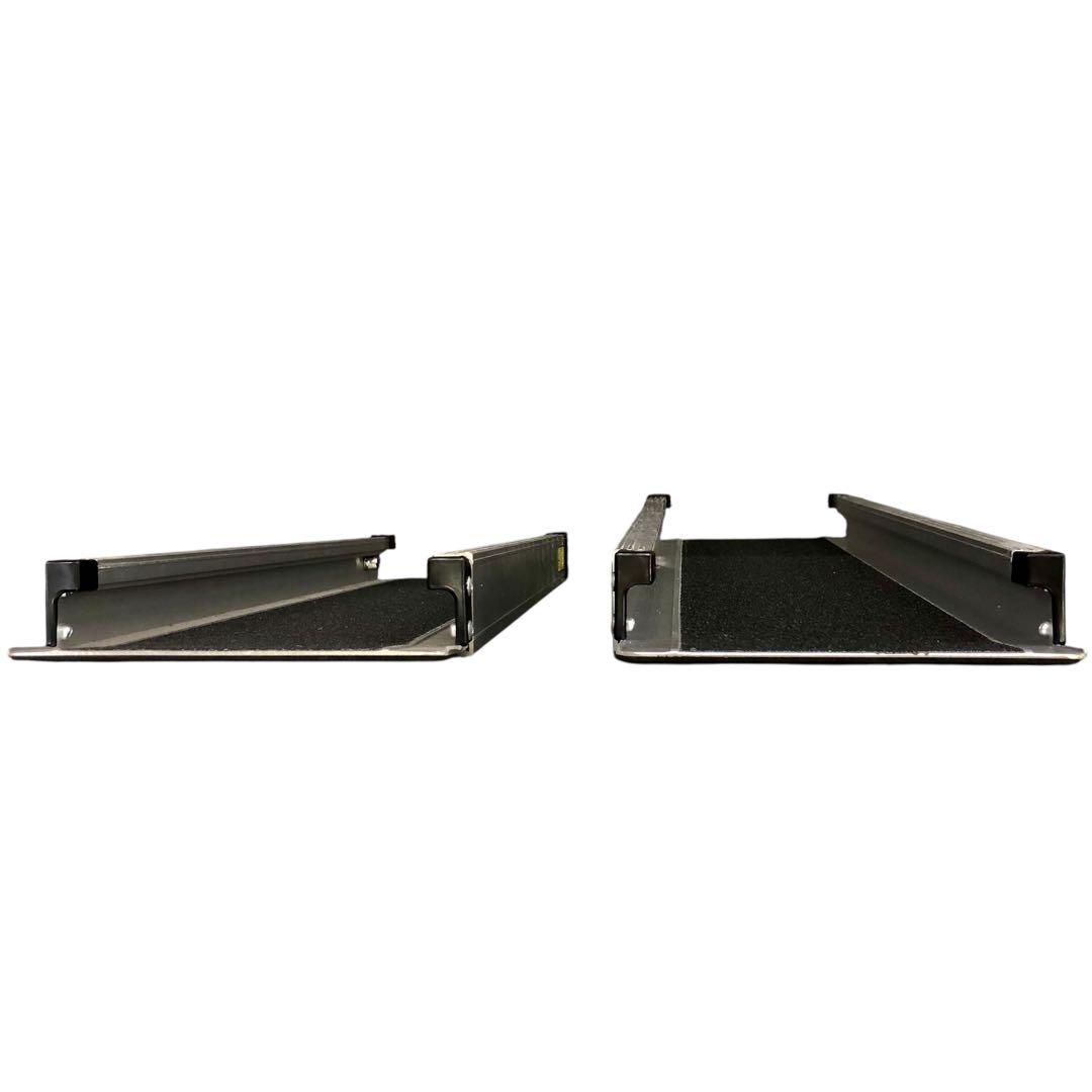 【開封済・未使用】gardhom車椅子用スロープ2本セット　使用高さ8～35cm