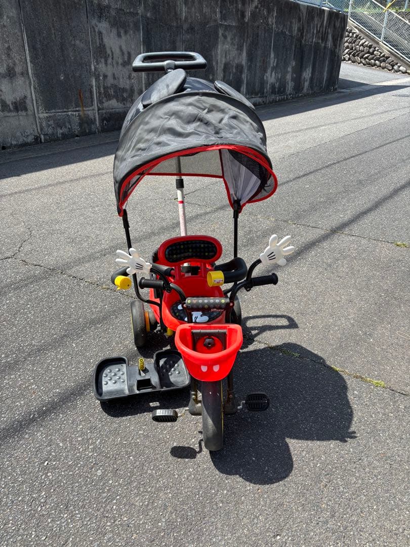 IDES アイデス ミッキーマウス 三輪車 サンシェード