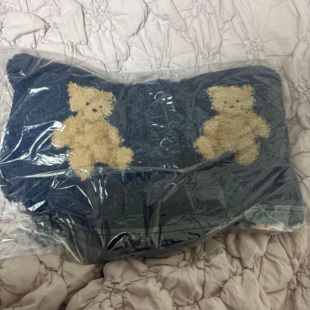 ジェラピケ【HOLIDAY】ジェラートスノーベアジャガードショールカーディガン