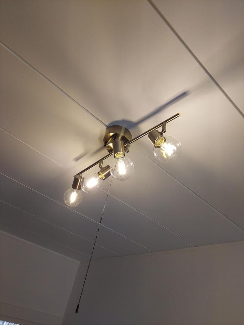 共同照明 シーリングライト 4灯 E26 シーリングスポットライト GT-DJa