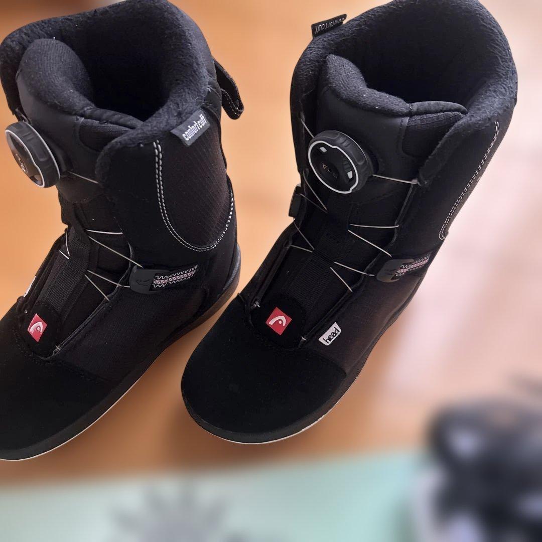 nature スノーボード120cmとHEADブーツ20.5-21.5cmセット