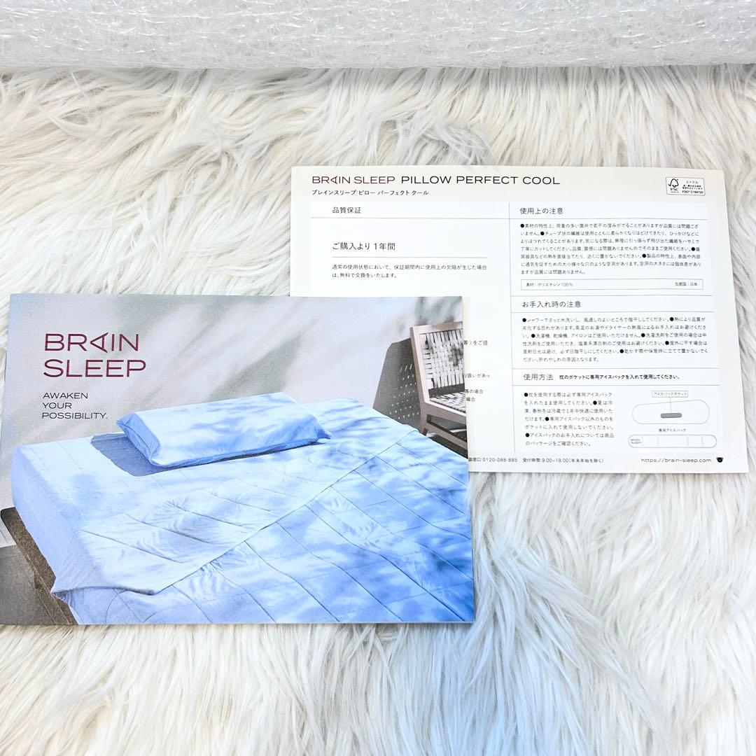 ツノツノさま　未使用品　ブレインスリープ ピロー パーフェクト クール枕＋カバー