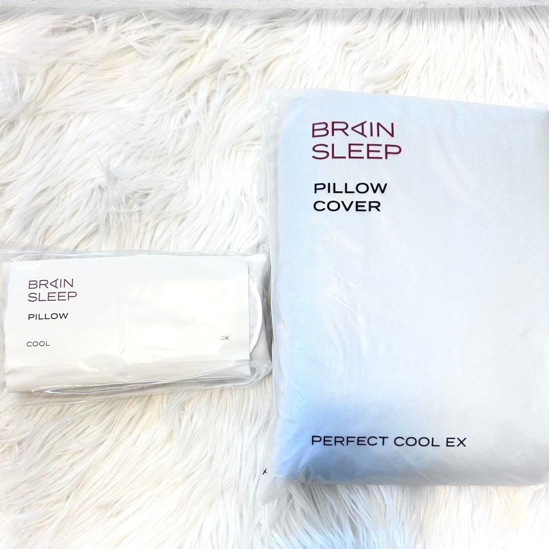 ツノツノさま　未使用品　ブレインスリープ ピロー パーフェクト クール枕＋カバー