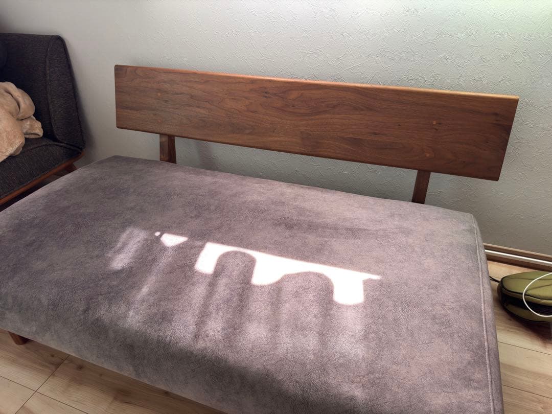 (送料込み)ナガノインテリア LC034-2MD 2人用 ウォールナット