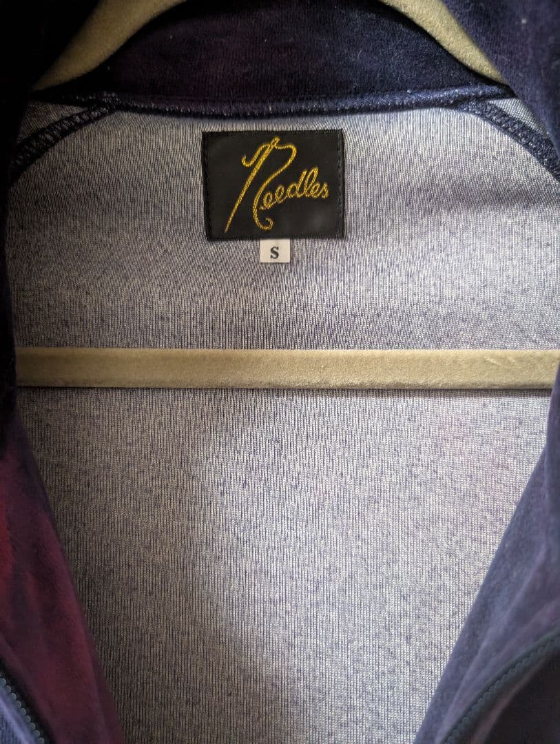 NEEDLES( ニードルズ）トラックジャケット　ベロア　　Sサイズ
