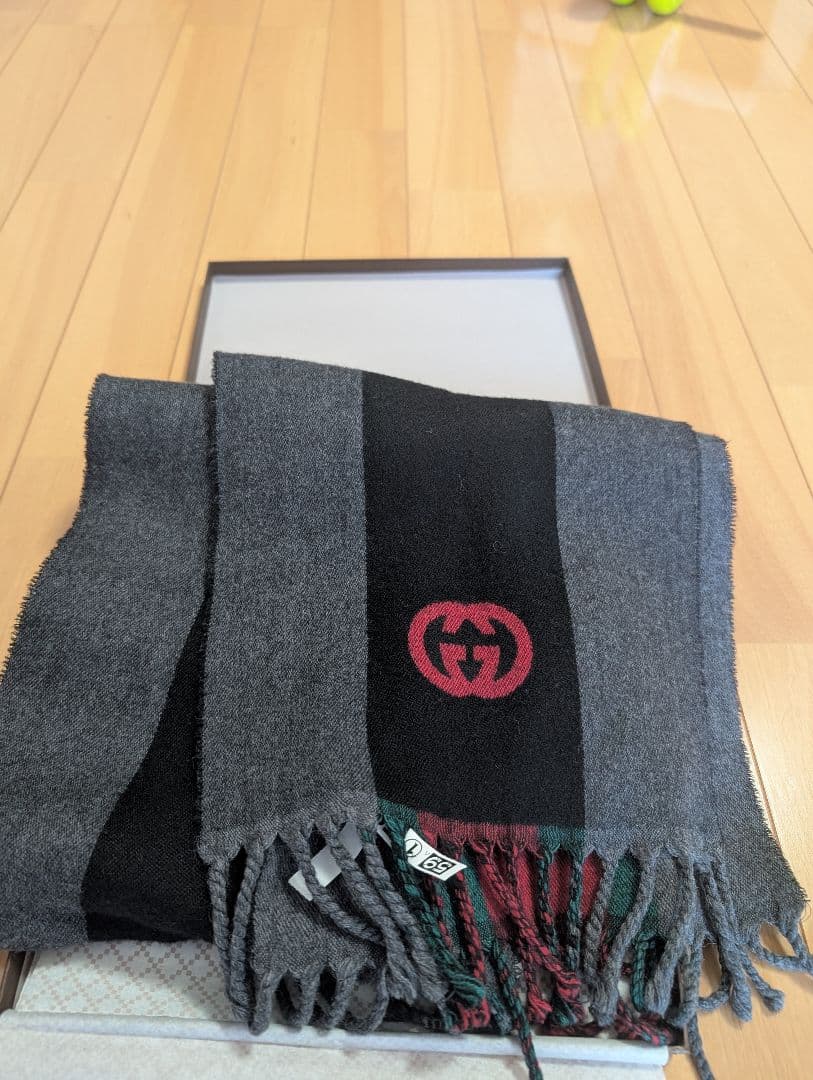 GUCCI シェリーライン　マフラー ストール