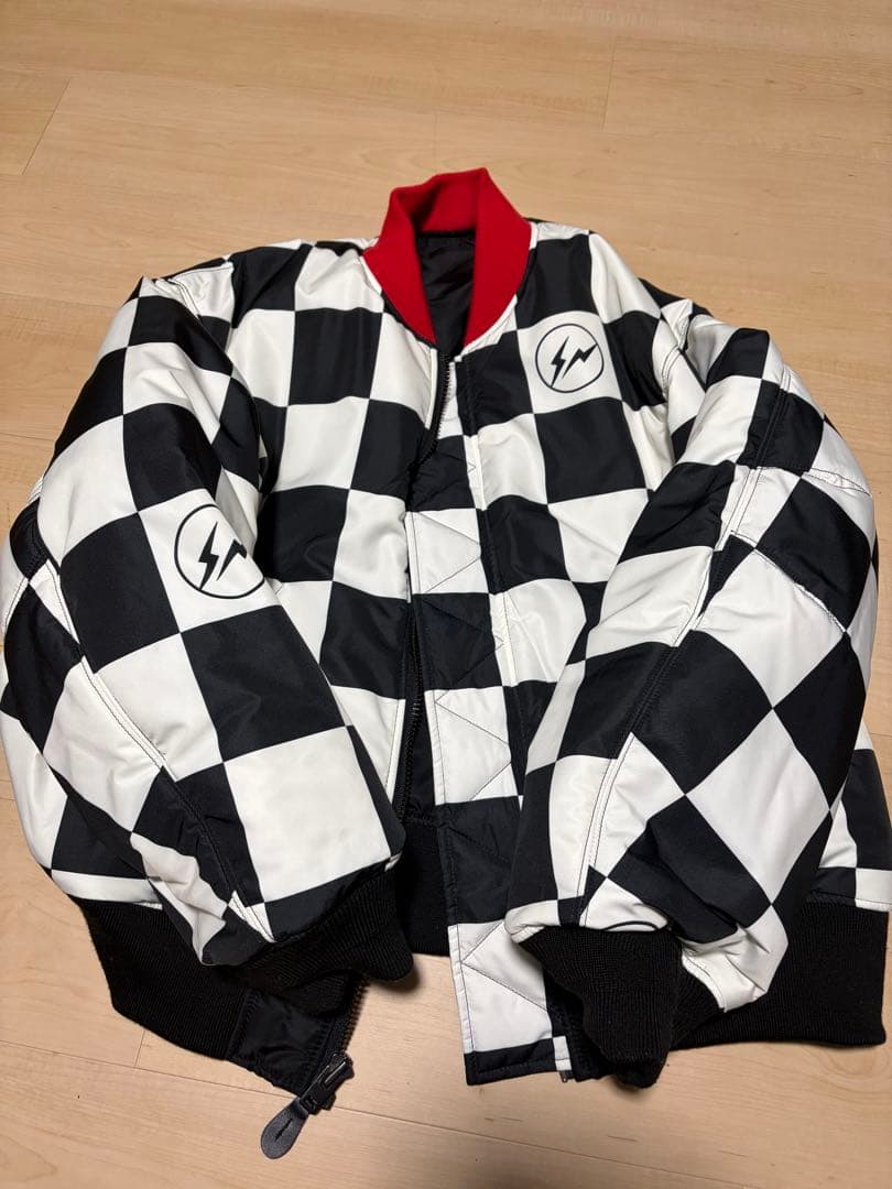 UNDERCOVER x FRAGMENT Ma-1ジャケット ブラックサイズ3