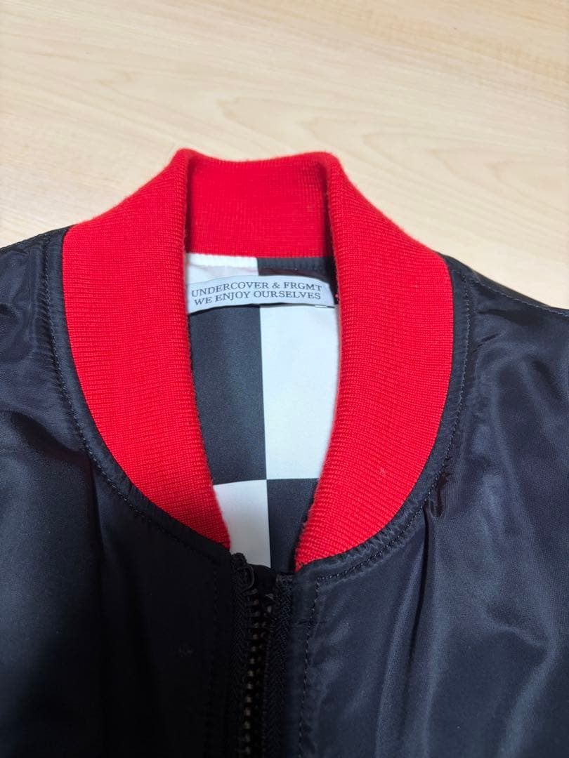 UNDERCOVER x FRAGMENT Ma-1ジャケット ブラックサイズ3