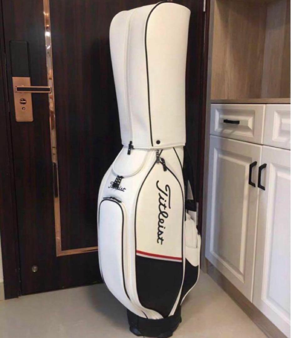 タイトリスト Titleist ゴルフバック キャディバッグ 9インチ 白
