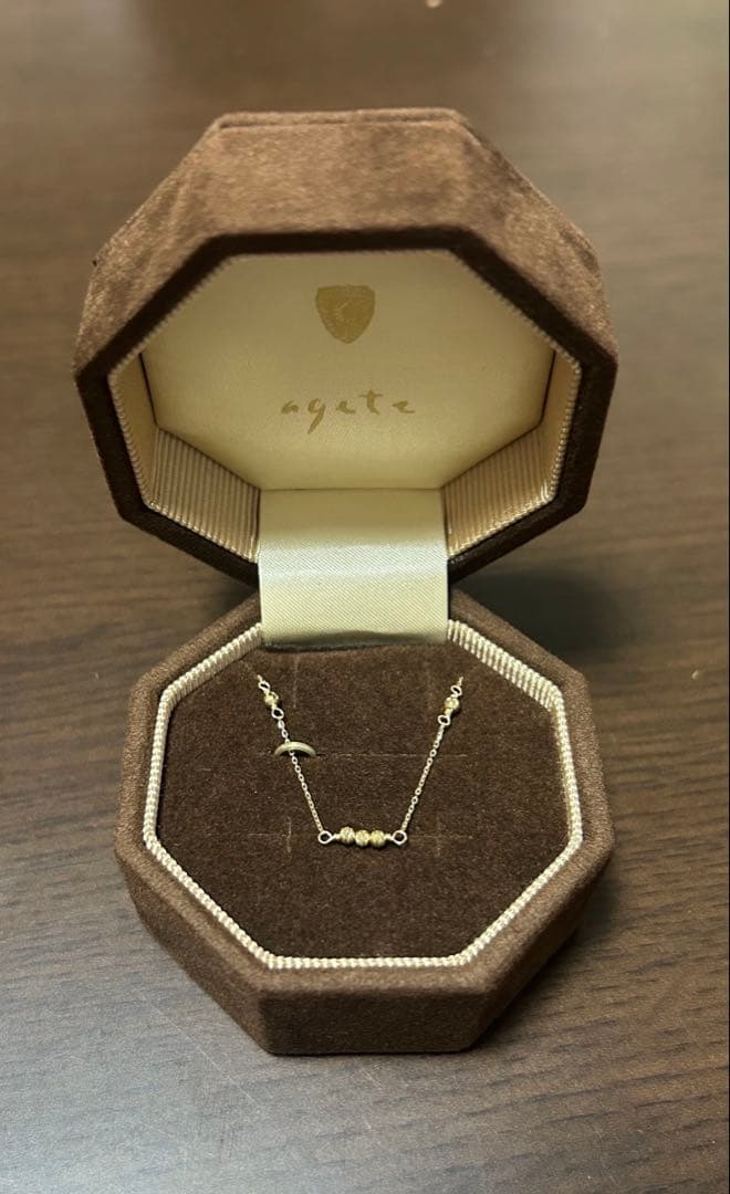 agete アガット K10 ブレスレット 箱・保証書付き 新品未使用