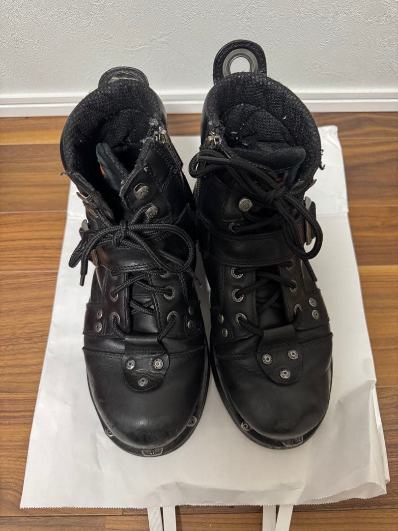 Harley Davidson ミリタリーブーツ ブラック