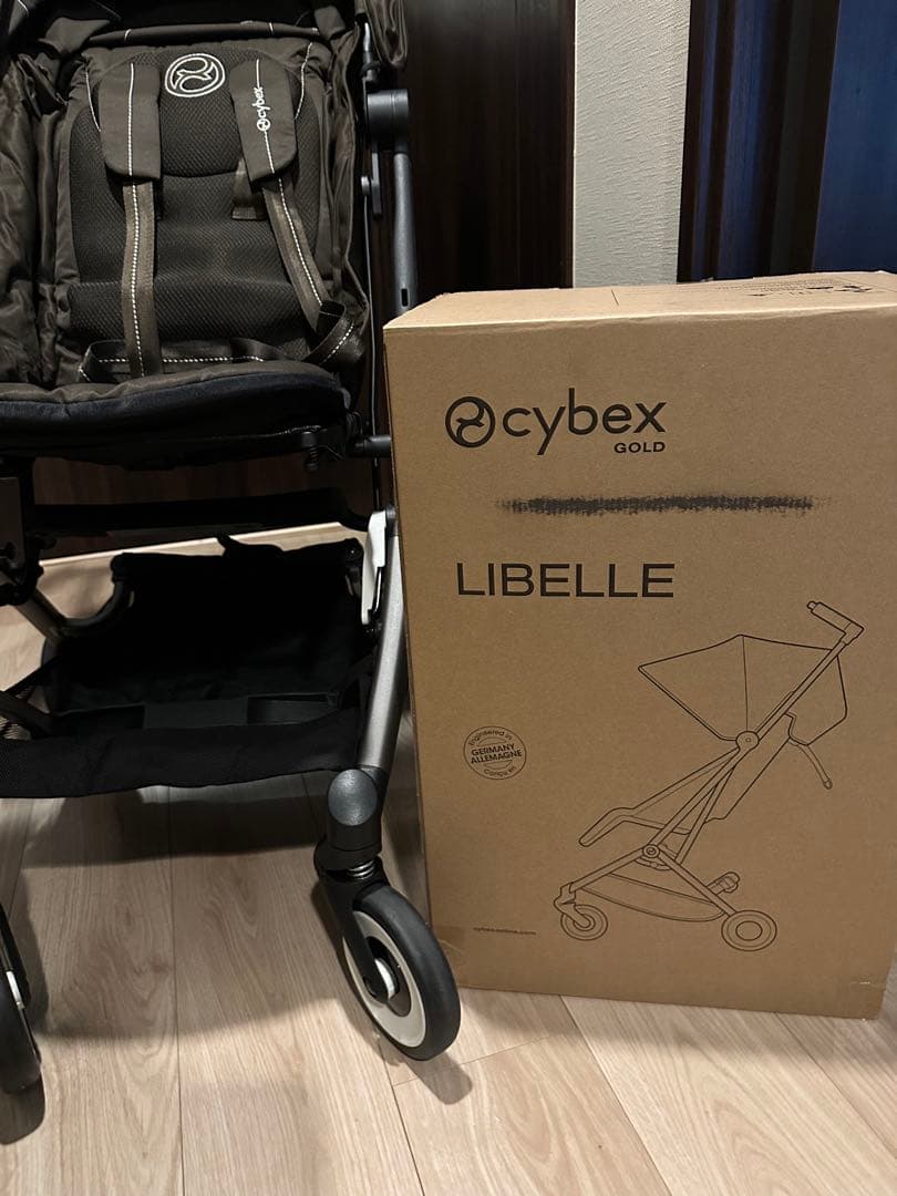 【2回使用】専用収納袋付き　2025年cybex LIBELLE ブラウン