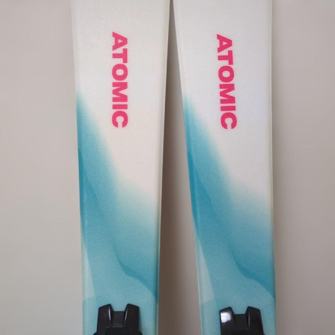 【美品】ATOMIC アトミック　子供用スキーセット 板110cm　キッズ子ども