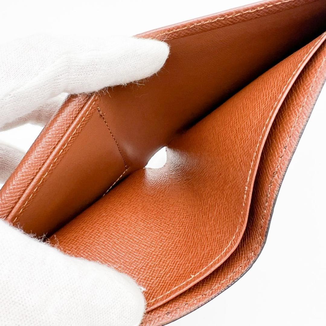 【美品】 ヴィトン モノグラム ポルトフォイユ マルコ 財布 M61665