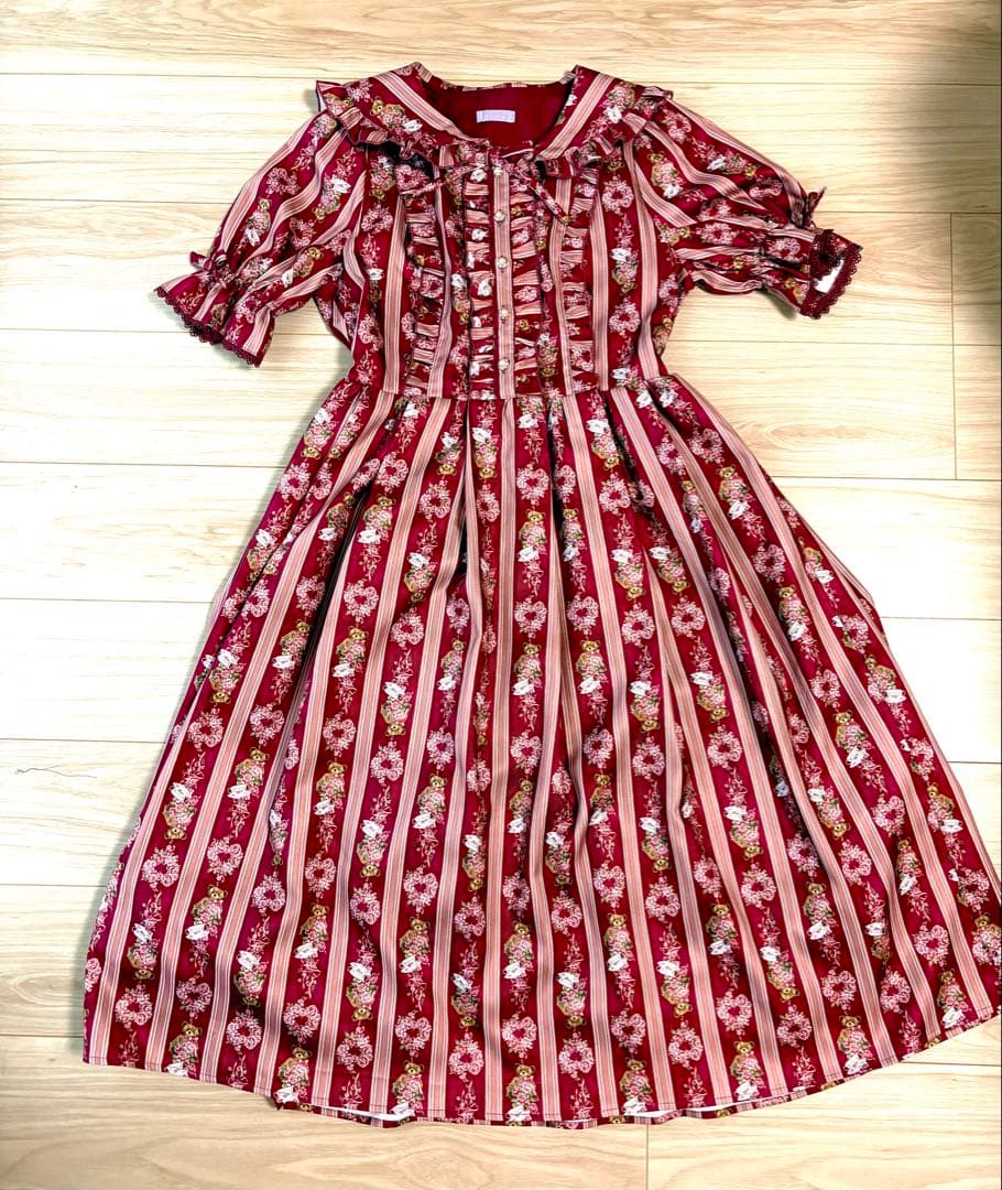 axes femme kawaii 青木美沙子ワンピース　カチューシャ＆セーター