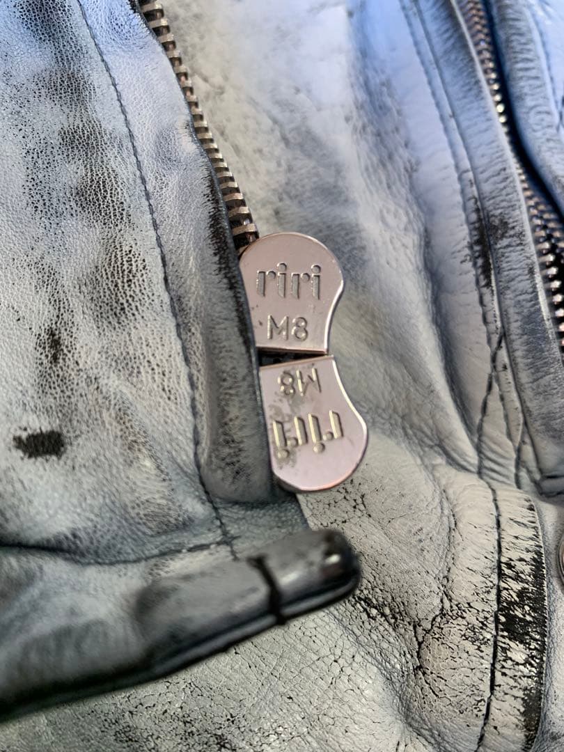 BACKLASH バックラッシュ 1577-01 牛革 シングルライダース XL