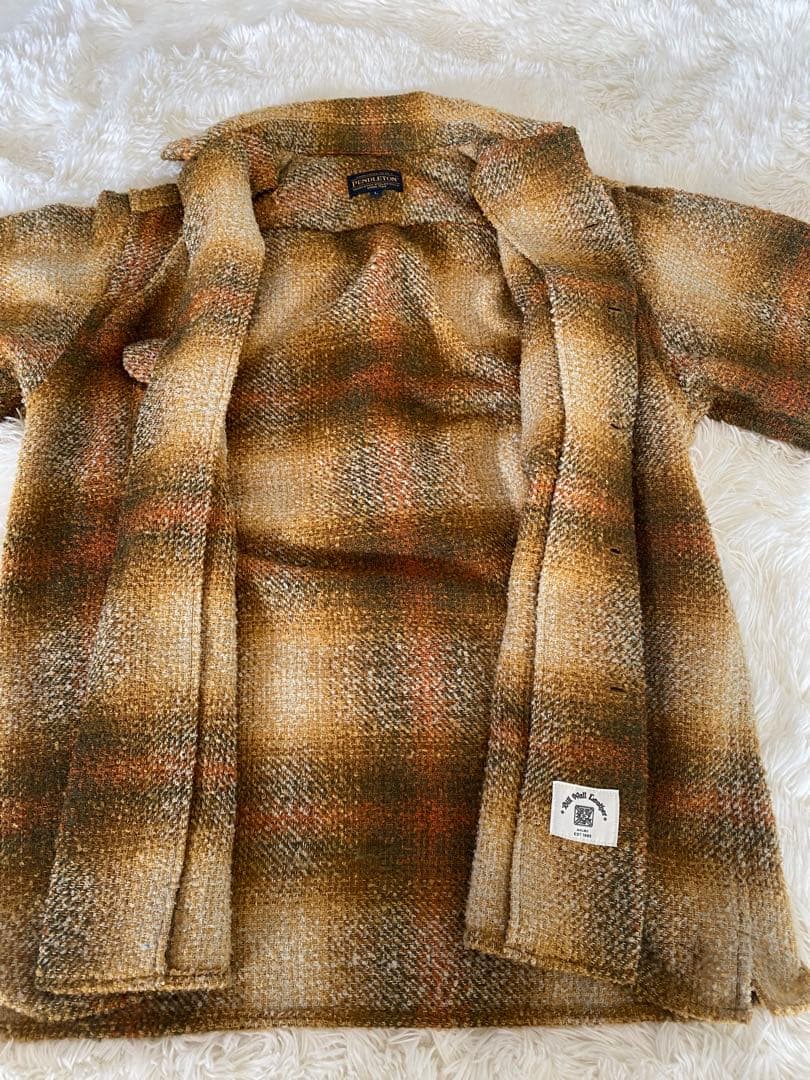 PENDLETON×Bill Wall Leather×BEAMS シャツ L