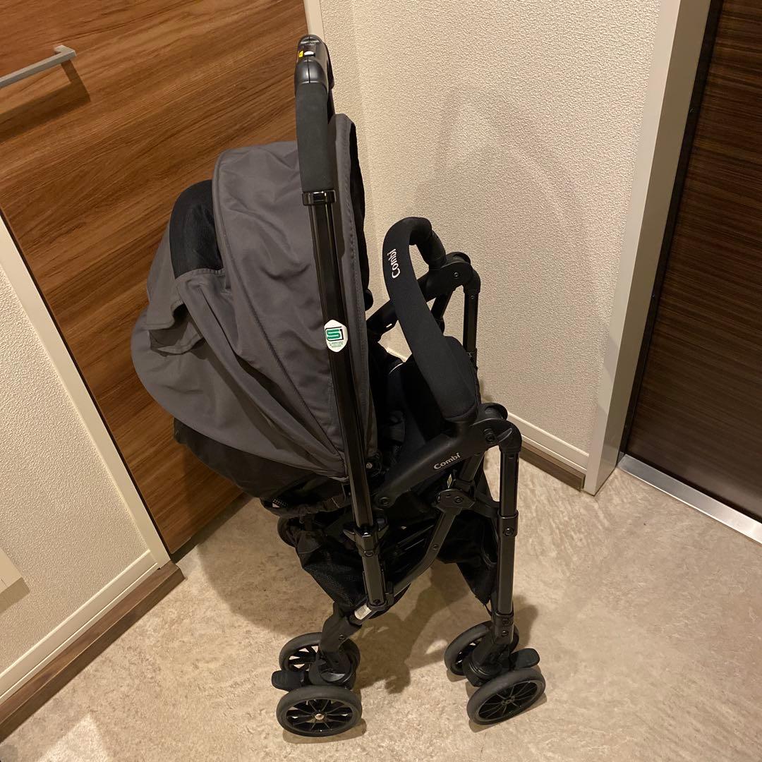【美品】Combi ベビーカー スゴカルエッグショックLA