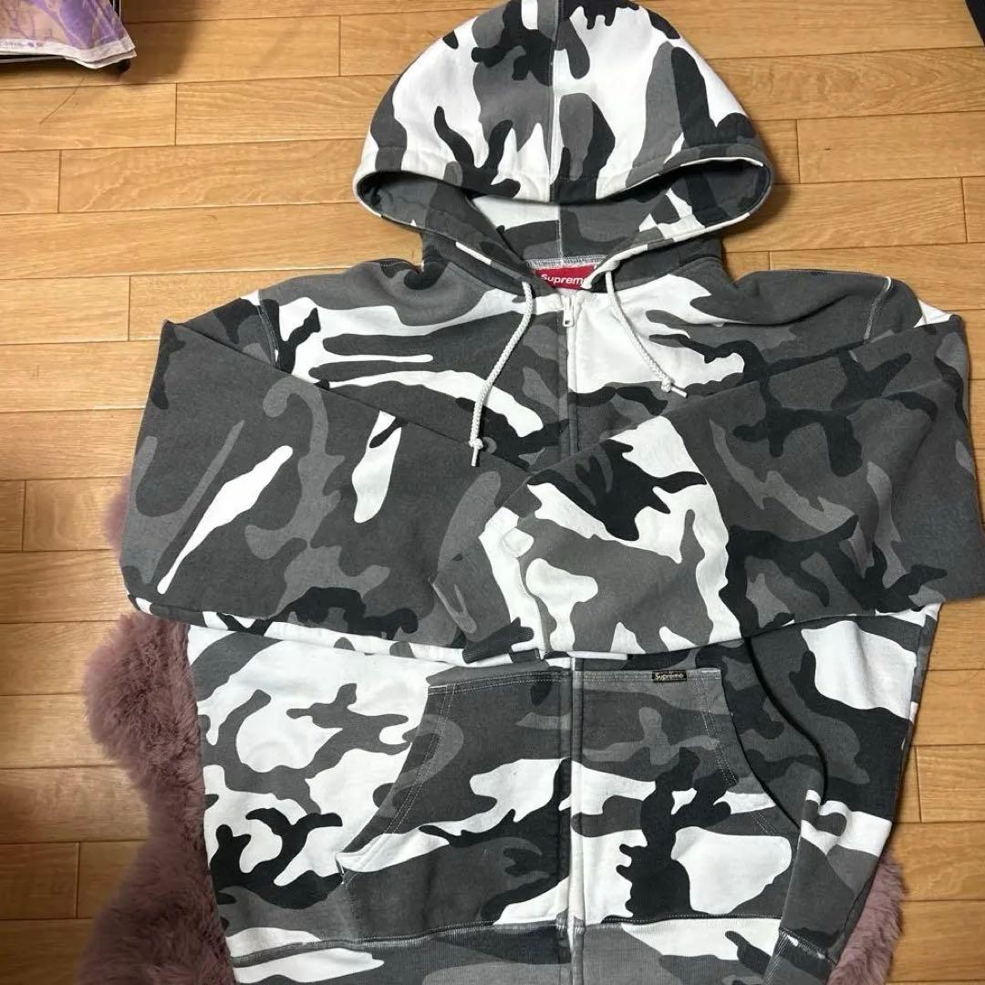 supreme フルジップパーカー
