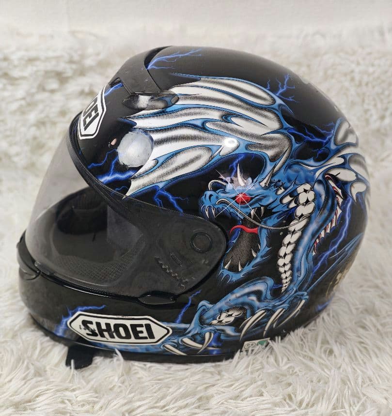 【人気】SHOEI RFX フルフェイスヘルメット Lサイズ ドラゴン