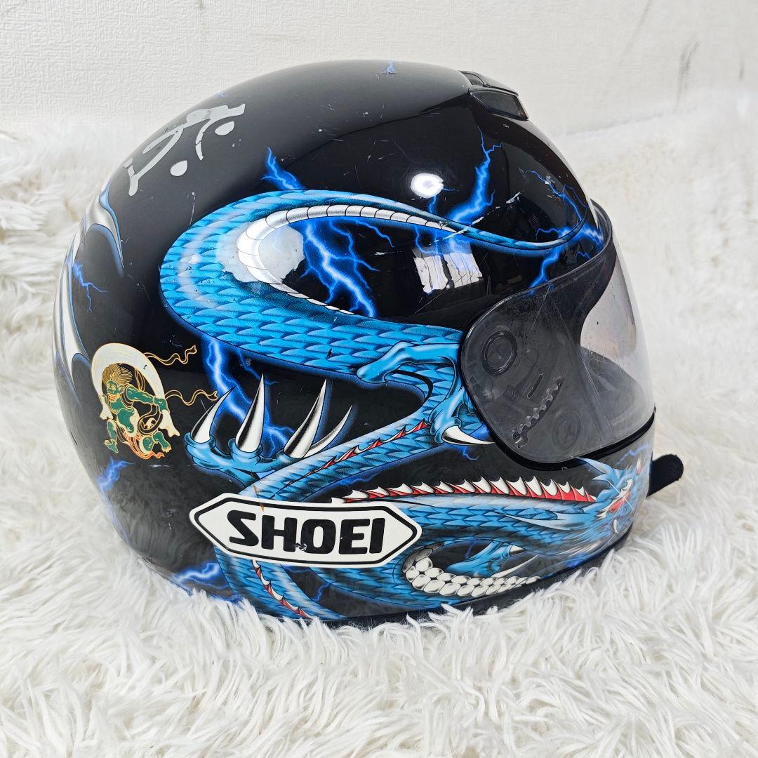 【人気】SHOEI RFX フルフェイスヘルメット Lサイズ ドラゴン