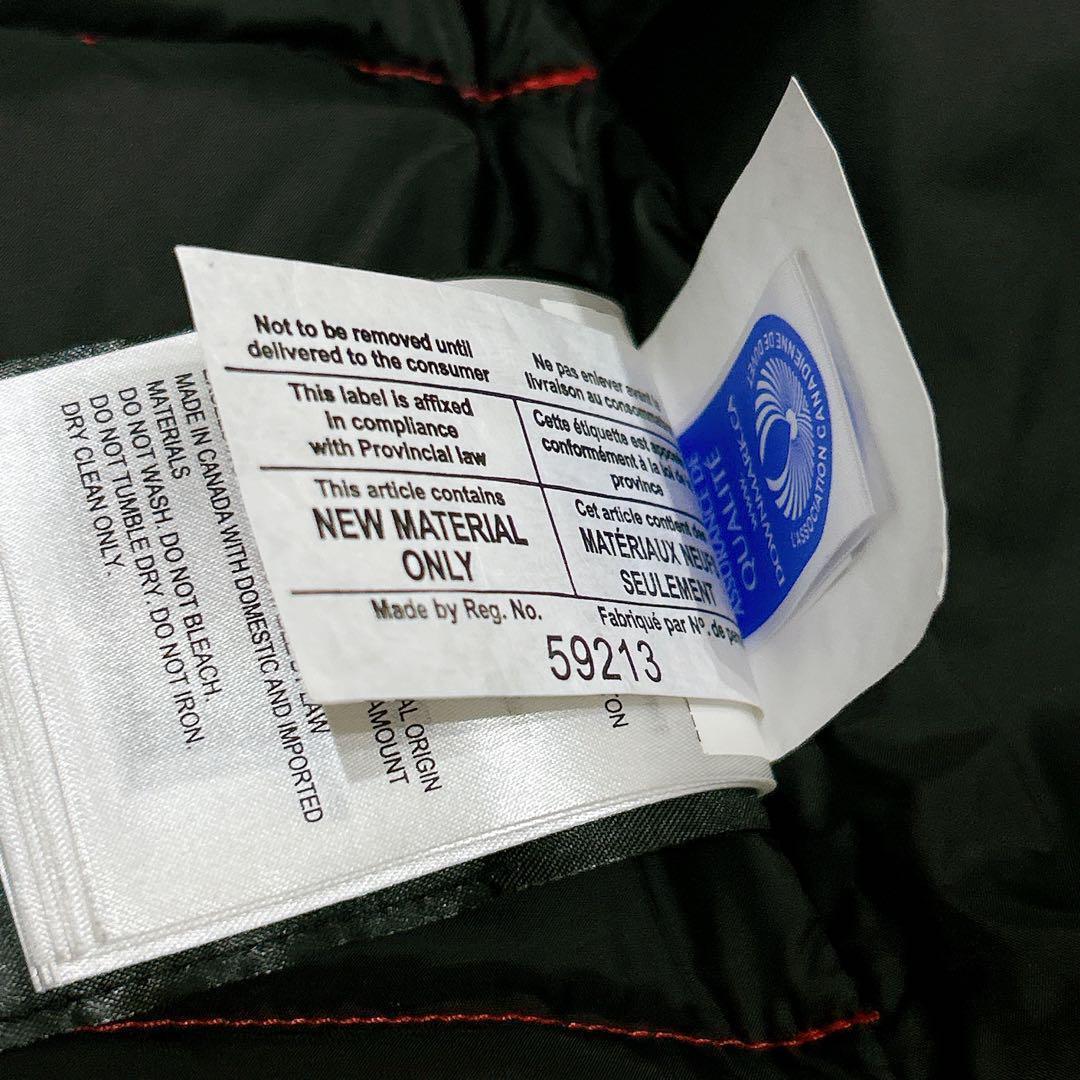 新品タグ付き✨　カナダグース　ダウンベスト　レディース　赤　レッド　S