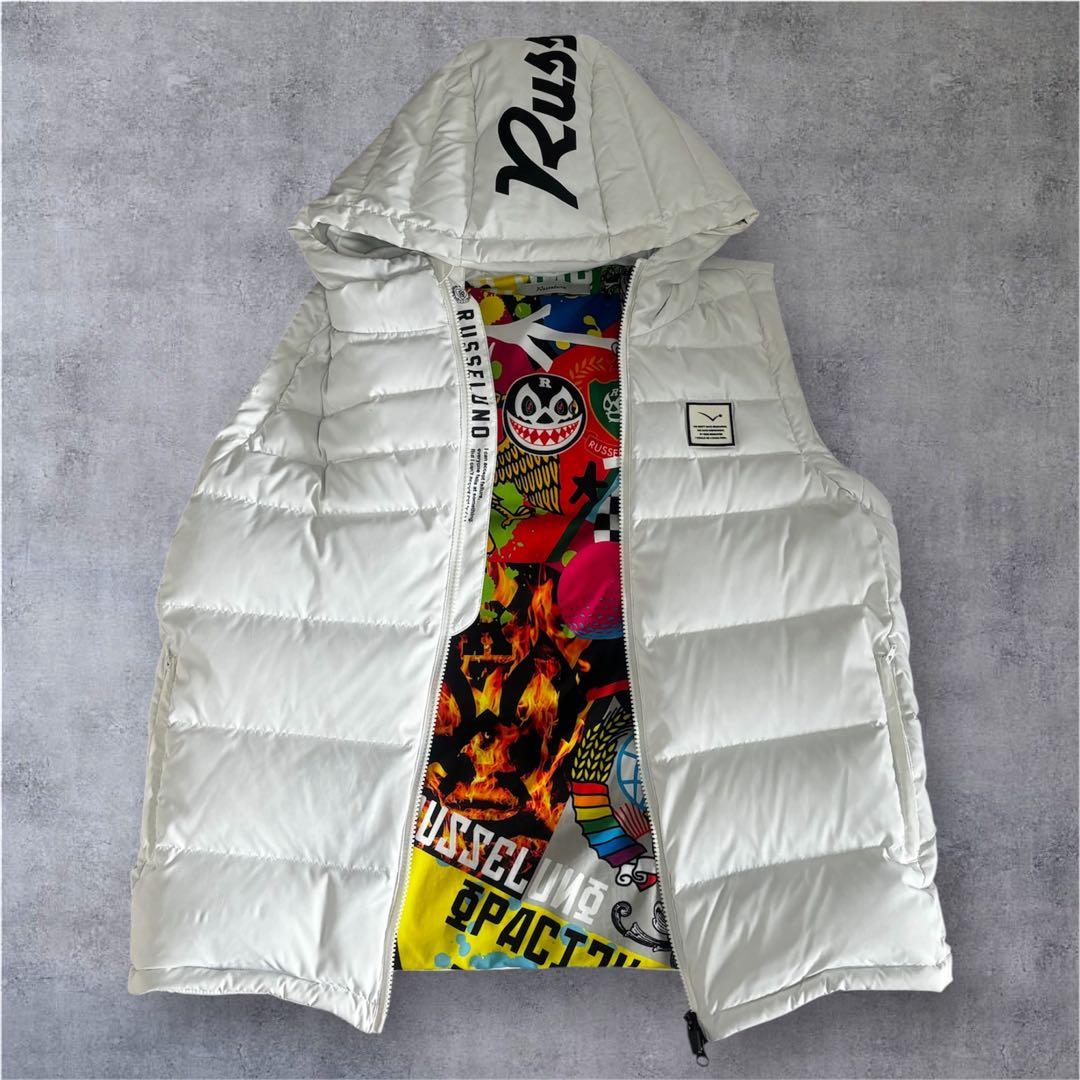 RUSSELUNO ホワイトダウンジャケット size4