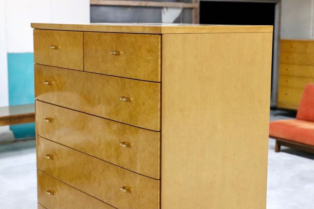 GMHK385B○府中家具 松岡家具 シャンドール 整理箪笥 チェスト 最高級