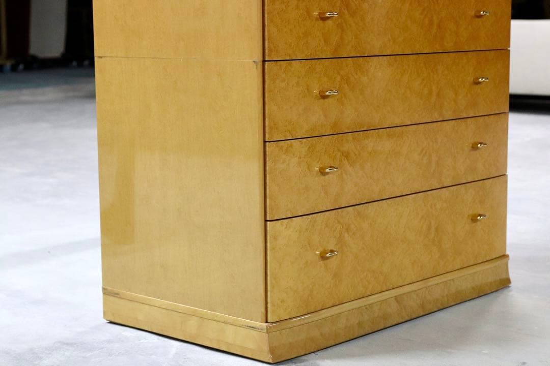 GMHK385B○府中家具 松岡家具 シャンドール 整理箪笥 チェスト 最高級