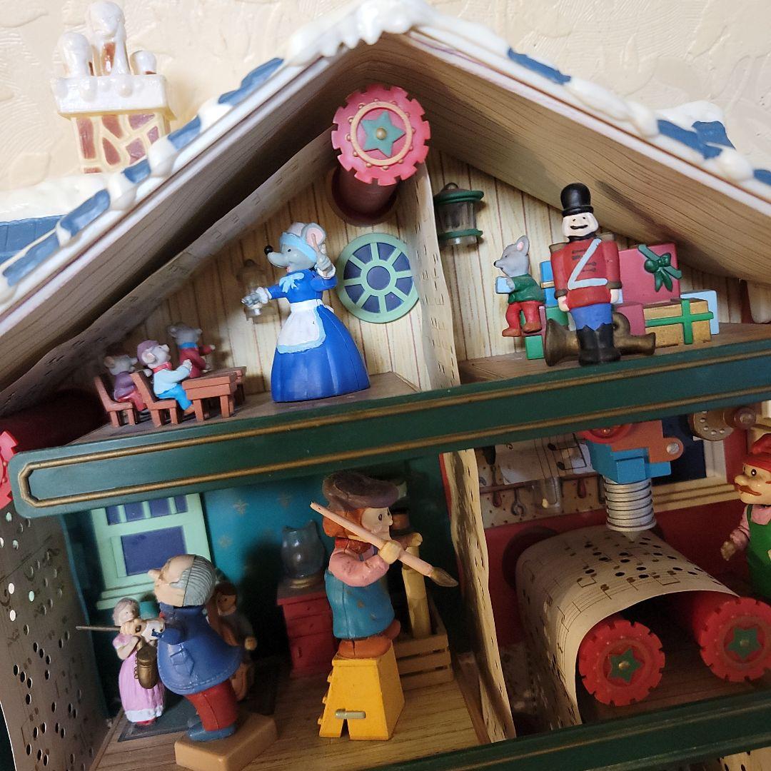 90's　ミスタークリスマス　Santas Workshop　オルゴールΧ