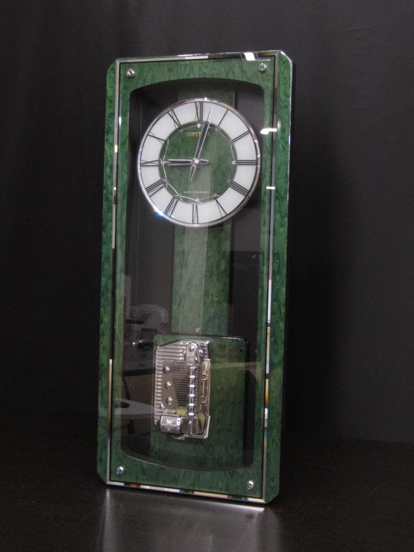 【最終値下】【展示品】リズム時計 ハイグレード掛時計 プライムオルガニートMN