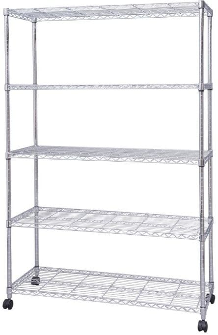 アイリスオーヤマ メタルラック 本体 幅120 5段 SE-1218 つ214