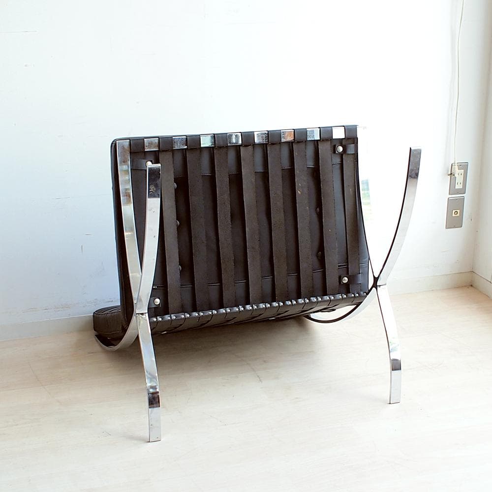 本革仕様 バルセロナチェア 1人掛け リプロダクト ZR24060