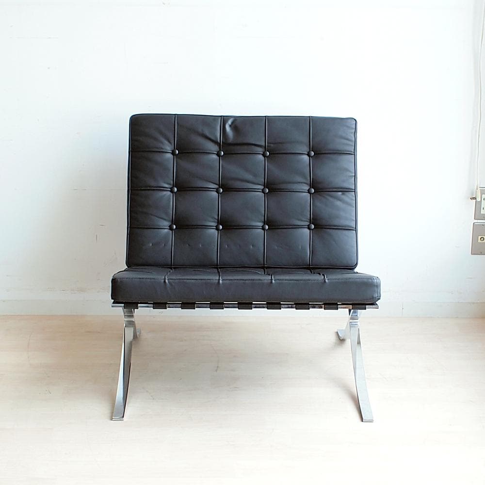 本革仕様 バルセロナチェア 1人掛け リプロダクト ZR24060