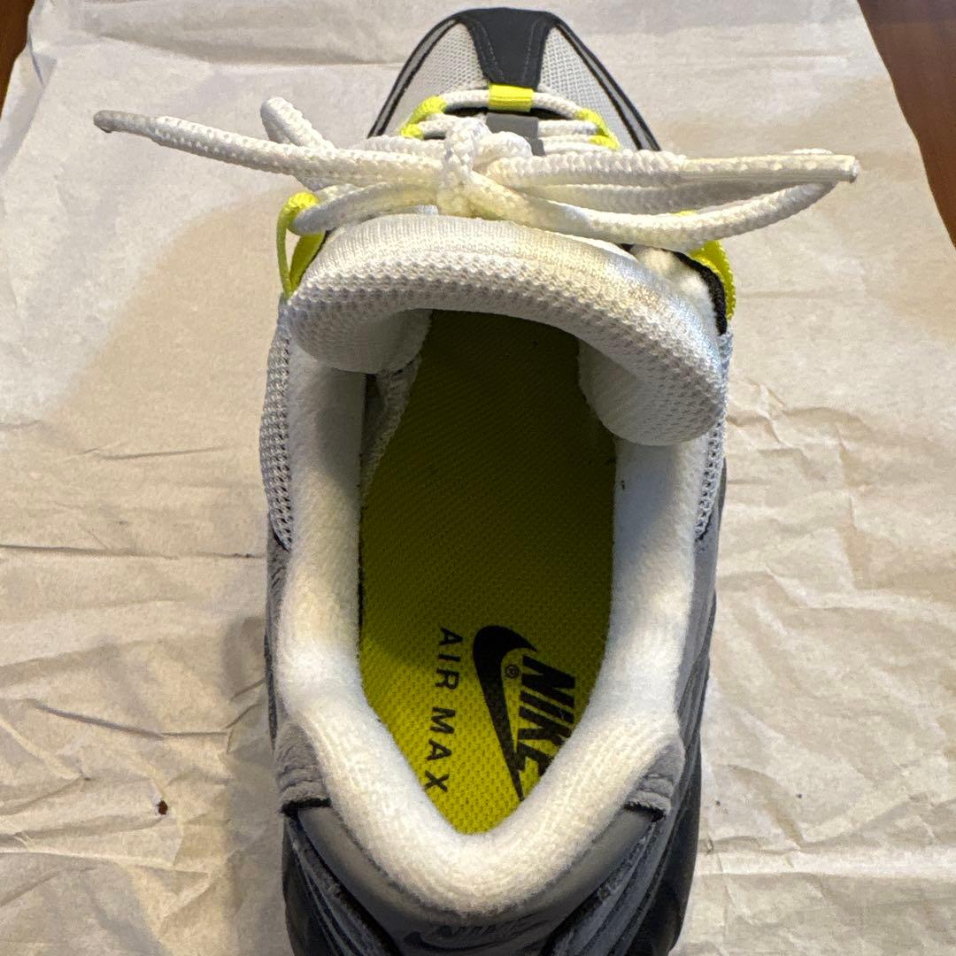 靴 Nike Air Max 95 OG Neon Yellow 2020 25cm