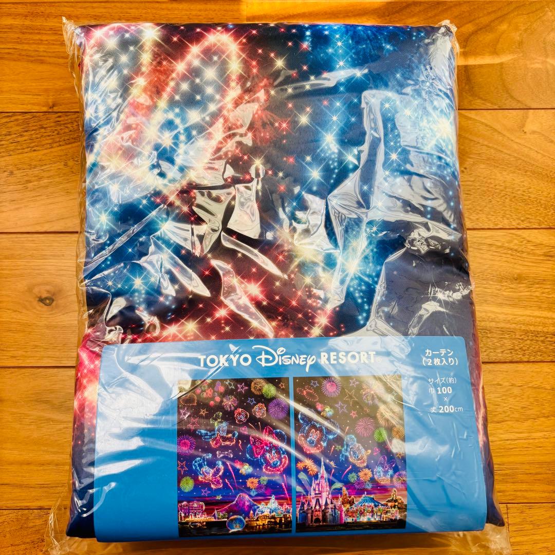 【3/9まで値下げ中】カーテン　ディズニーランド　ミッキーマウス