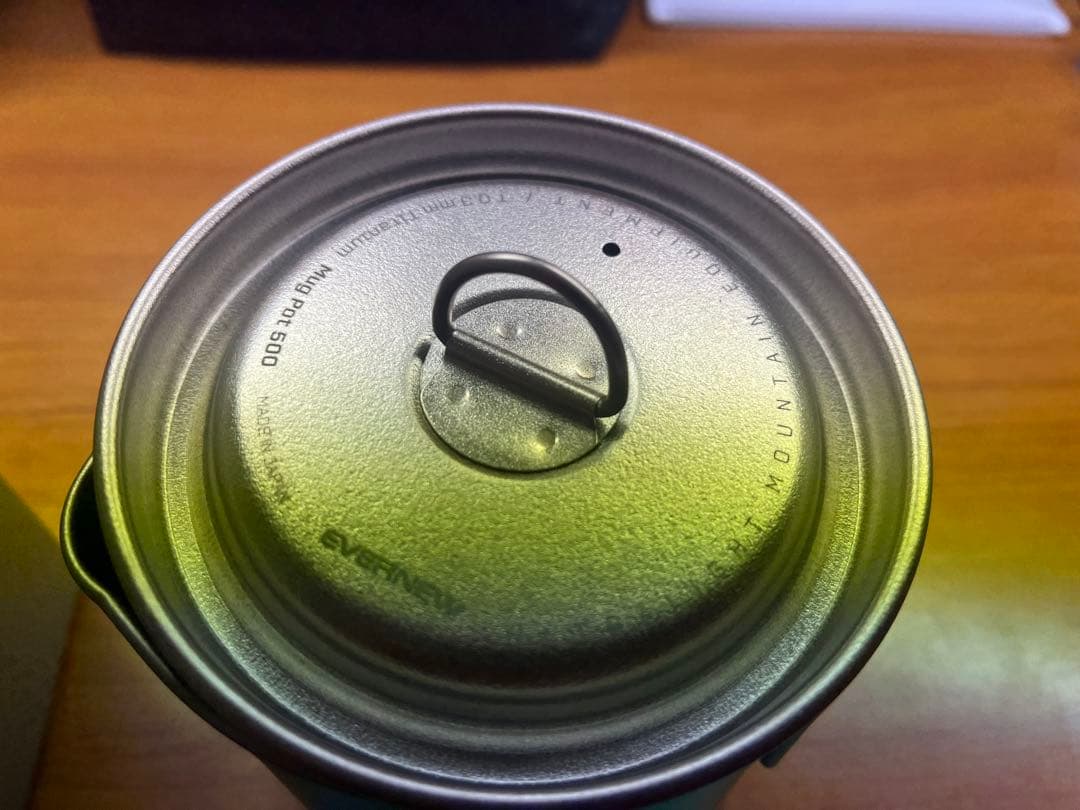 【未使用】エバニュー チタンマグポット500 ストーブセット　アルスト　ul