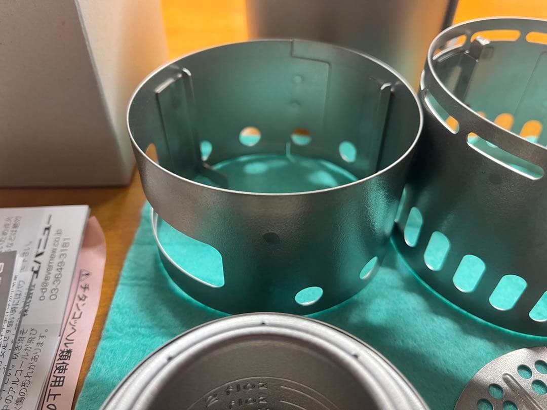 【未使用】エバニュー チタンマグポット500 ストーブセット　アルスト　ul