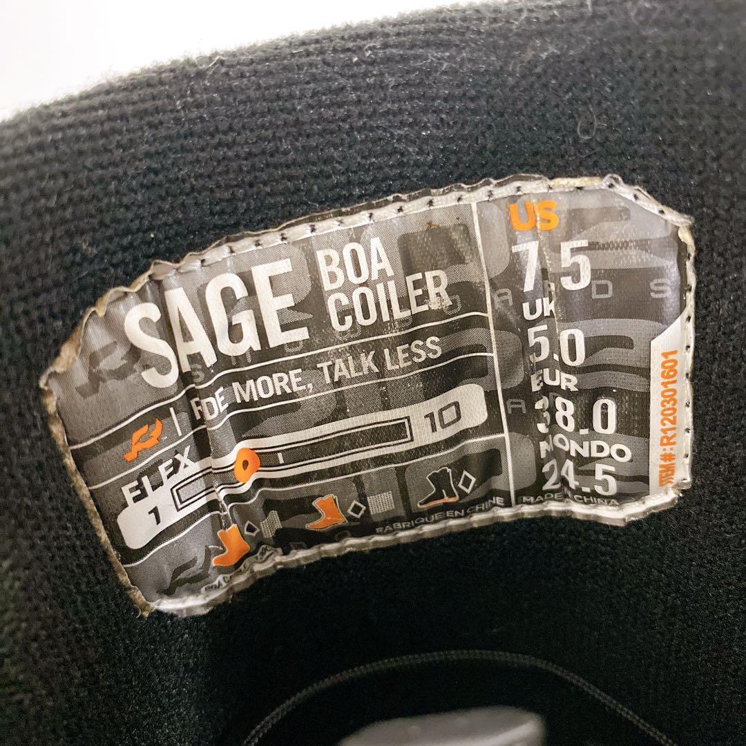 RIDE SAGE COILER ライド サガ コイラー ボア 24.5cm