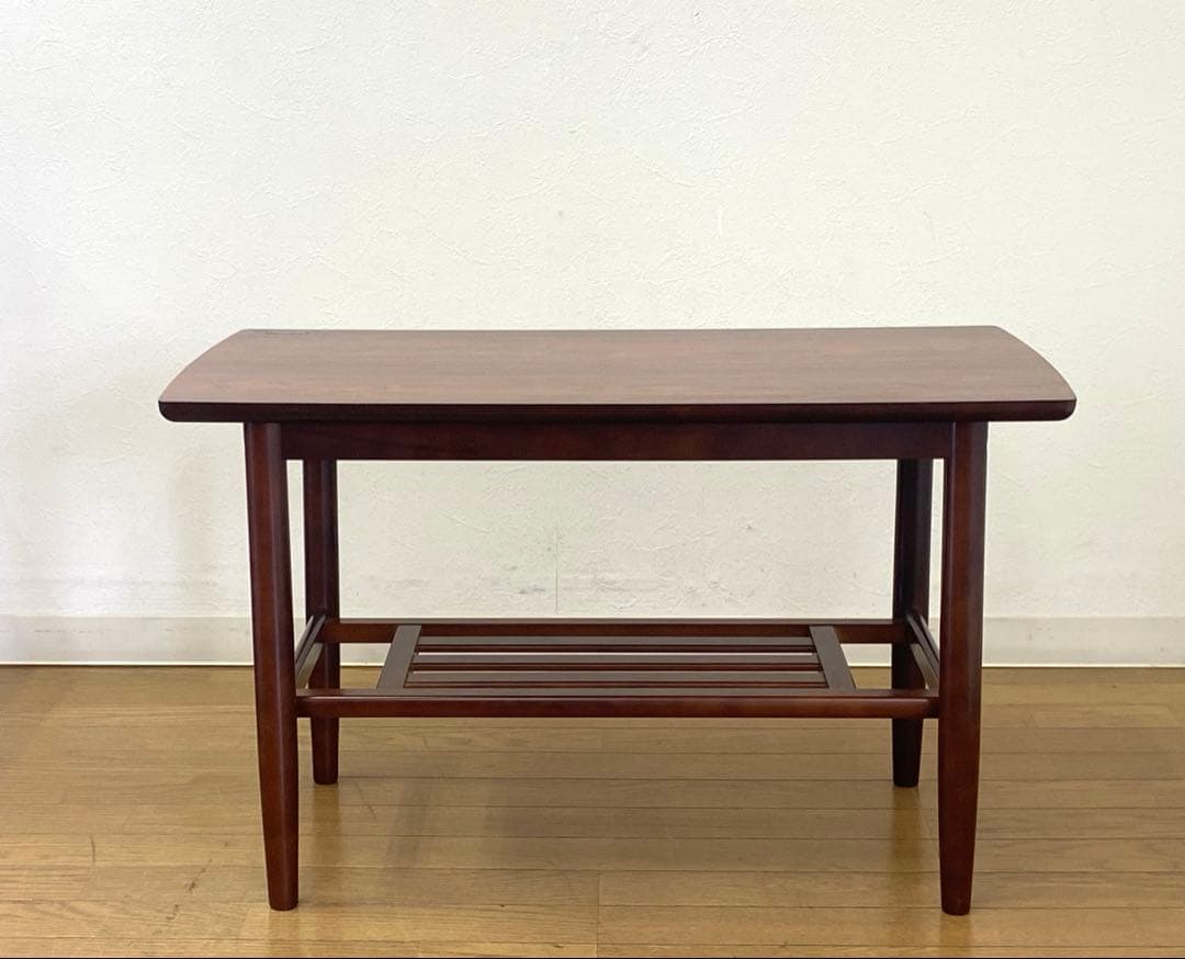 美品 ビンテージ カリモク デコラトップ センターテーブル サイドテーブル