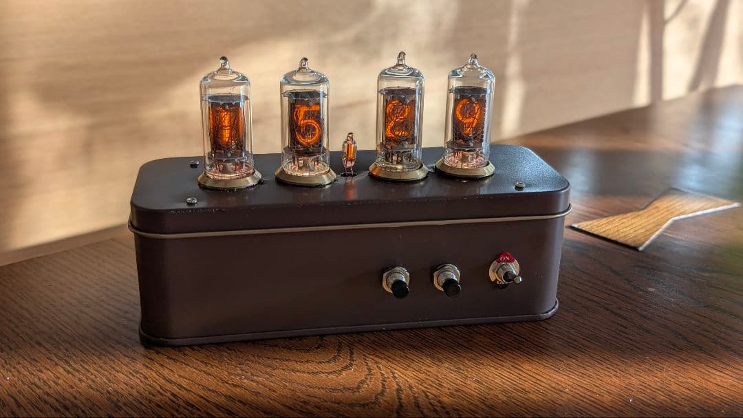 ニキシー管時計 Z573M仕様