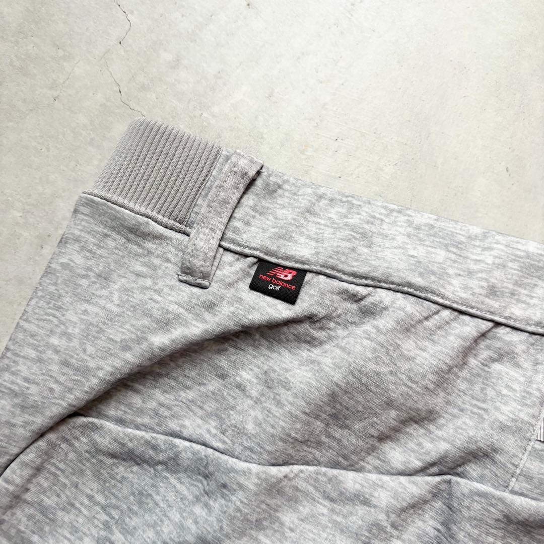 【美品】NEW BALANCE GOLF ダンボールニットスウェットロングパンツ
