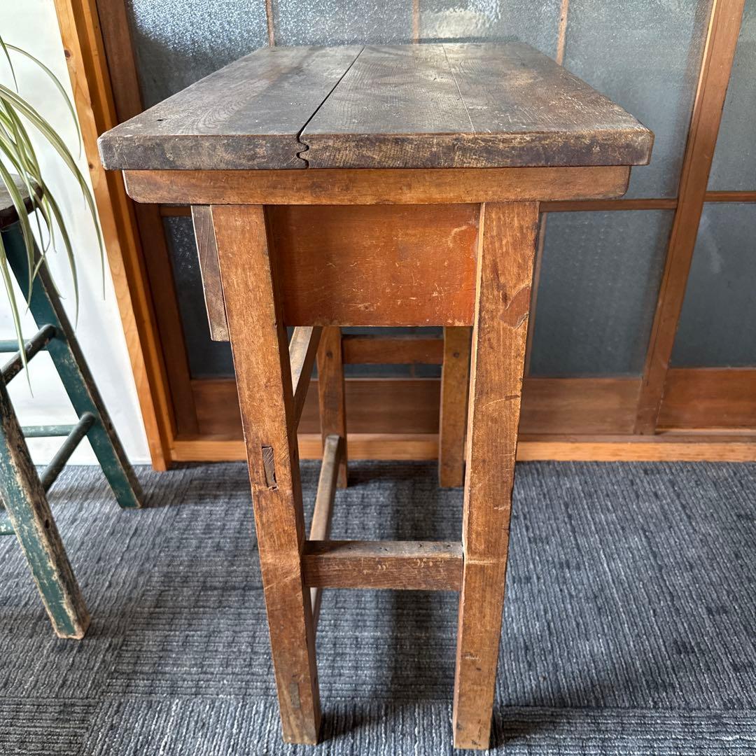 学校机&椅子セット　昭和レトロ　　　ヴィンテージ