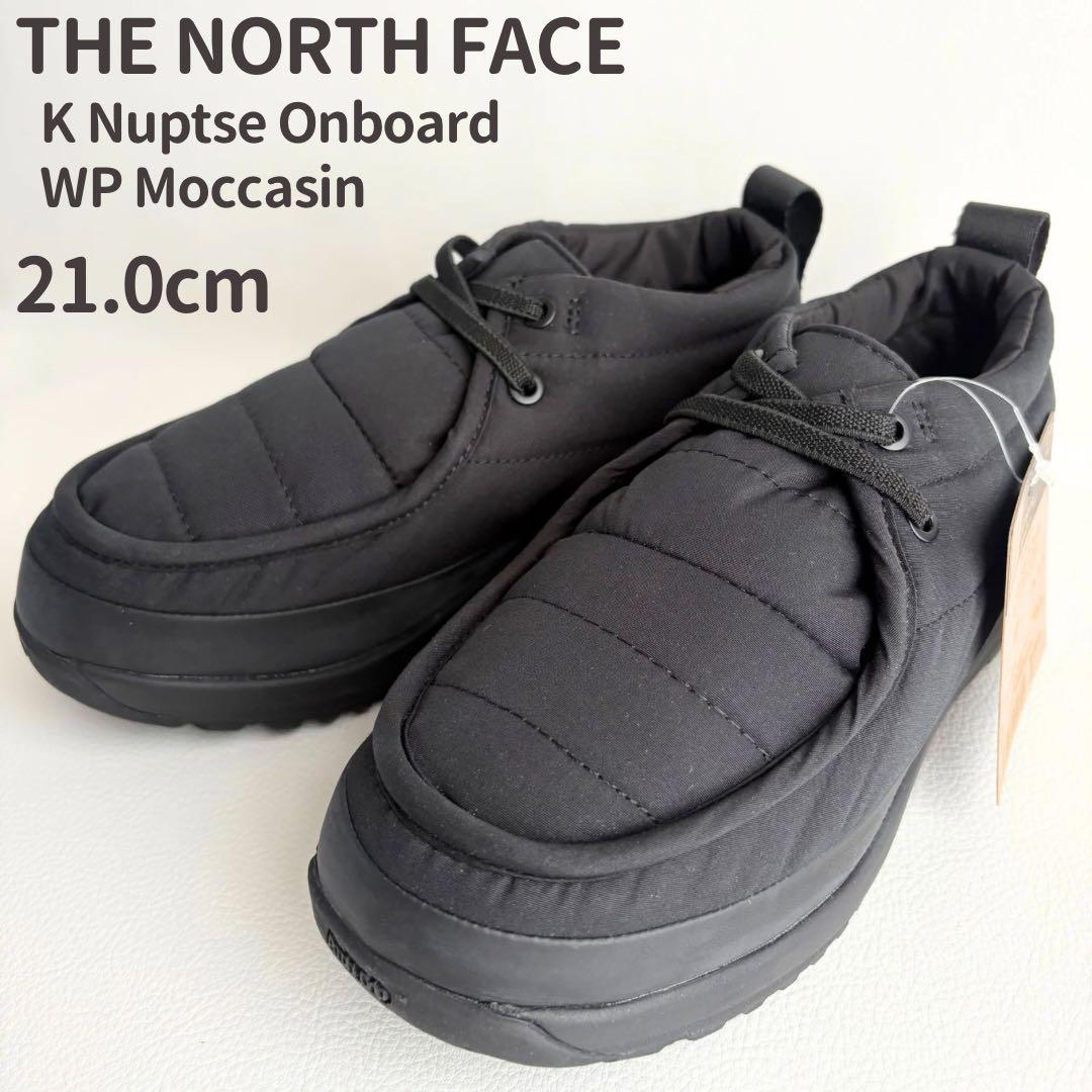 【新品】ノースフェイス キッズ ブーツ 21cm モカシン ブラック