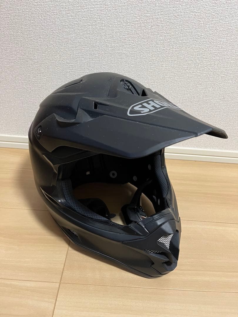 SHOEI フルフェイスヘルメット マットブラック　中古　しんちゃんまん