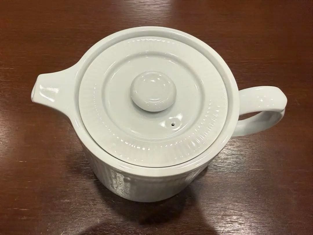 ロイヤルコペンハーゲン ホワイトフルーテッド ティーポット 600ml