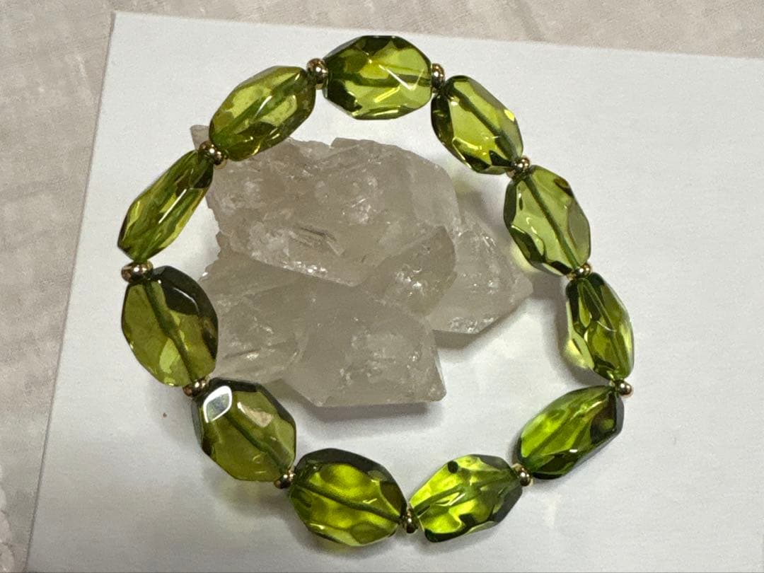 琥珀ブレスレット　アンバーブレスレット