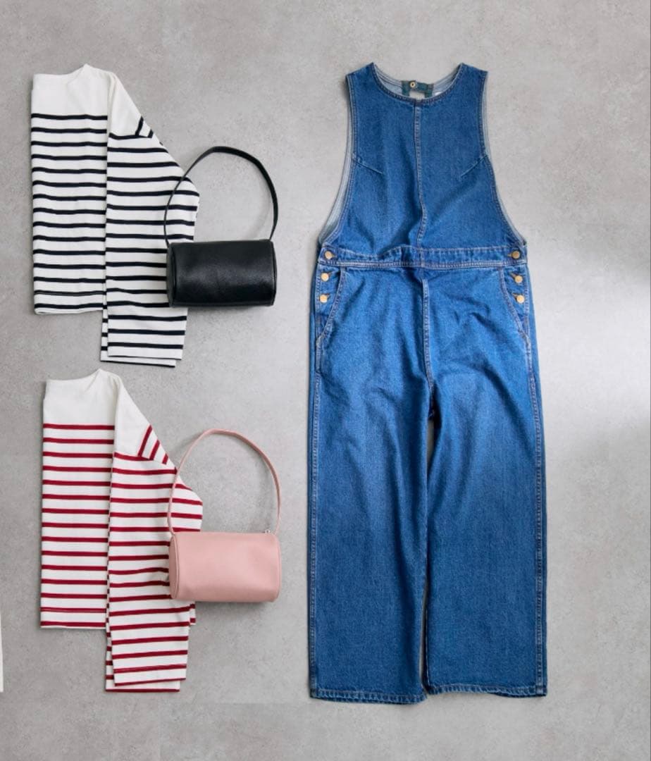 【@kokiminitaコラボ】コーンデニム アメスリサロペット